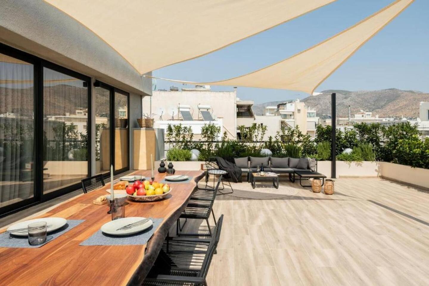 דירות אתונה 5Bd Luxury Penthouse With Sea View מראה חיצוני תמונה