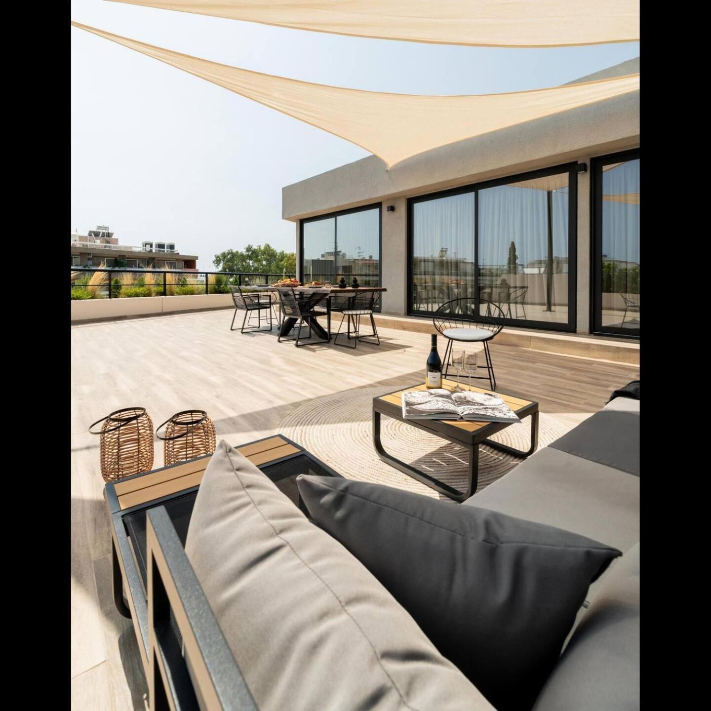 דירות אתונה 5Bd Luxury Penthouse With Sea View מראה חיצוני תמונה